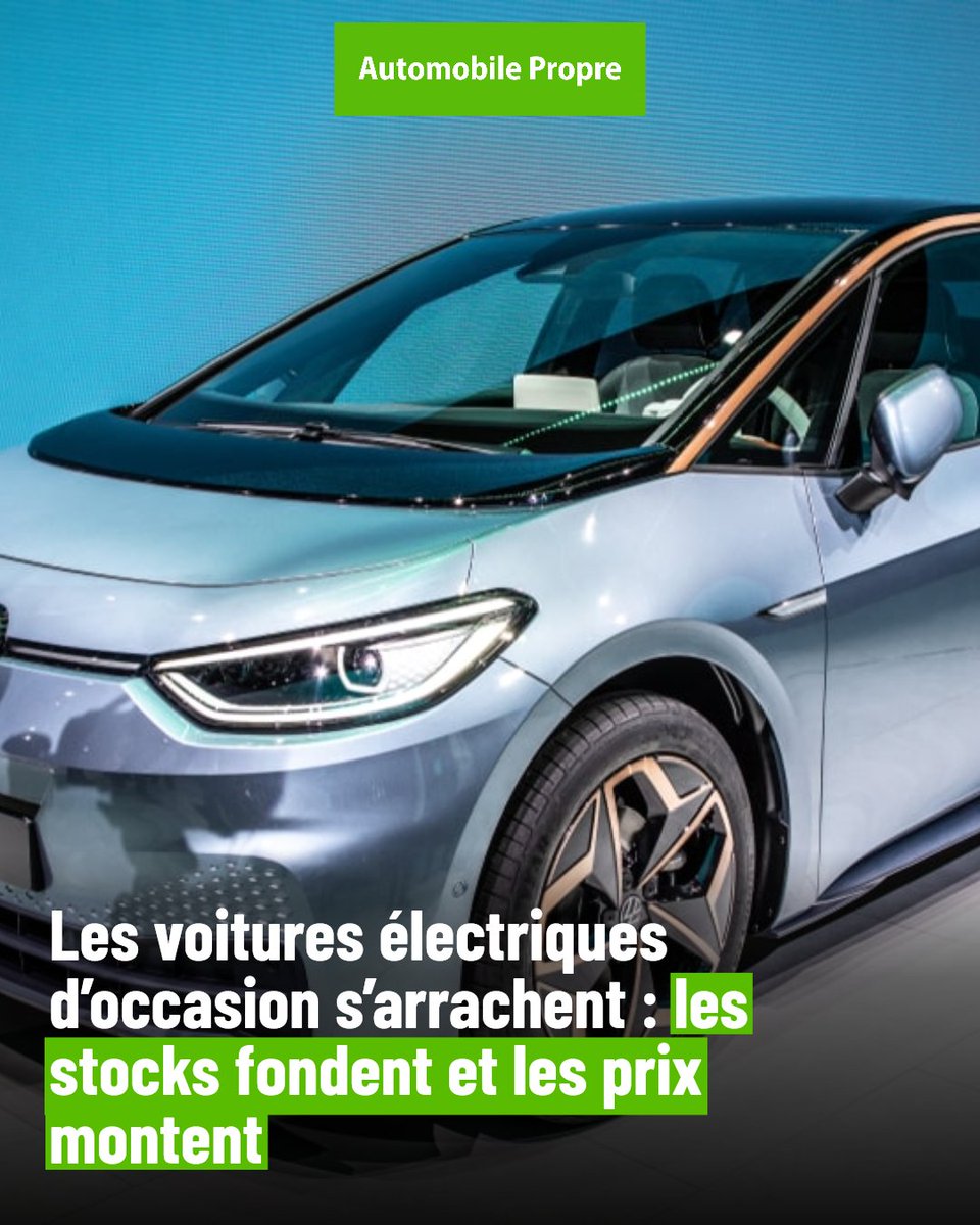 Auto_Propre's tweet photo. Voitures électriques d’occasion : la fin de la grande braderie ?
👉 Retrouvez l'article complet sur Automobile Propre

https://t.co/12qcQAi5I6 https://t.co/nCUBk4wIrC