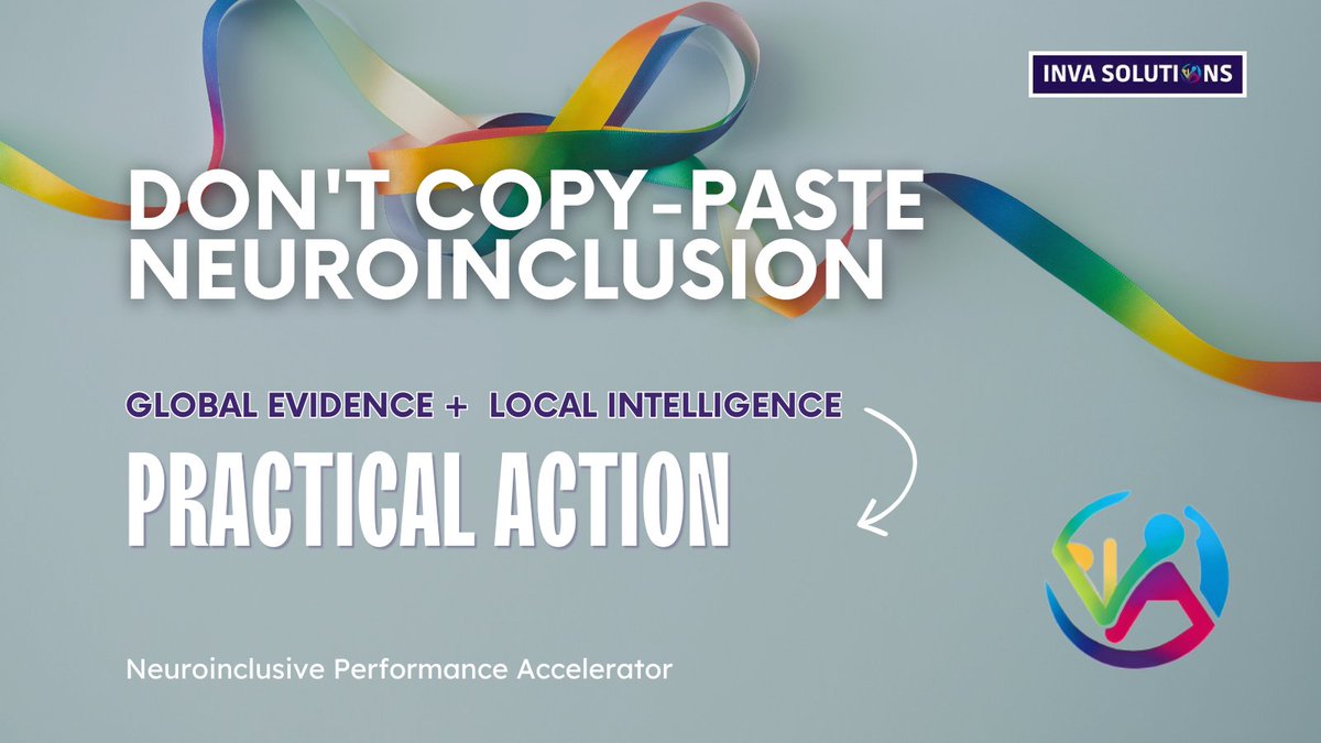 INVASolutionltd's tweet photo. The global evidence gives East Africa a starting point.

Not a blueprint.

Learn. Adapt. Implement.

What would neuroinclusive leadership look like in your organisation?

#Neuroinclusion #EastAfricaBusiness #HRLeaders https://t.co/7gDvh0qAvv
