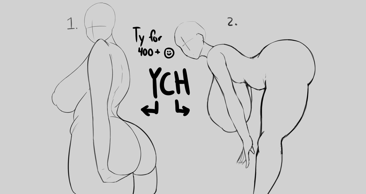 Constantinezvy's tweet photo. Thank you so much for 400+ followers! I'm doing another FREE YCH with 2 poses and 2 winners. Pick one and drop your OCs below! #ych https://t.co/hgeU1ajWRa
