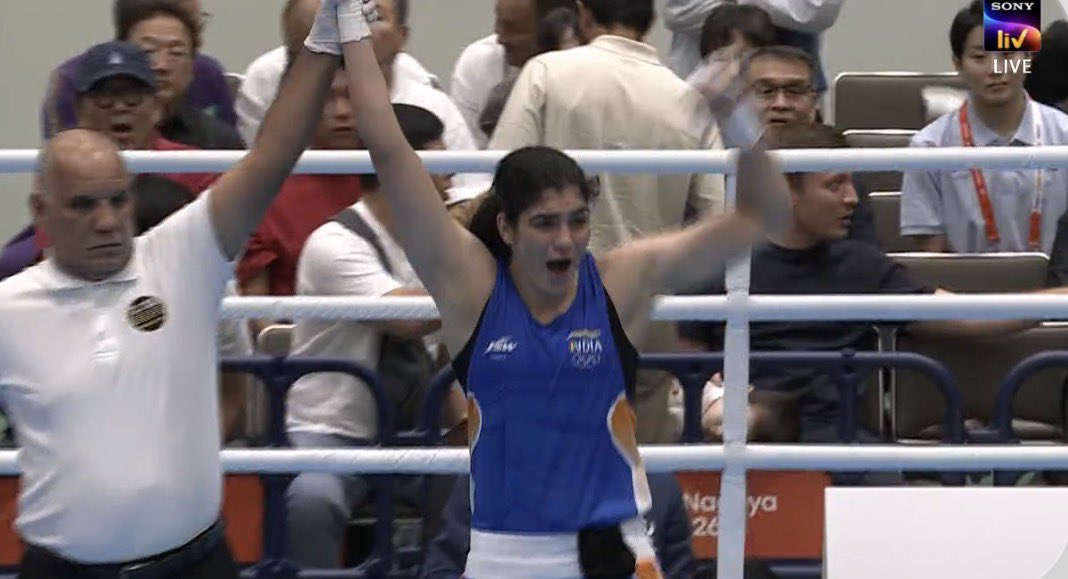 TheKhelIndia's tweet photo. PARVEEN IS ASIAN GAMES CHAMPION! 🏅 https://t.co/bGKIPKaQkK