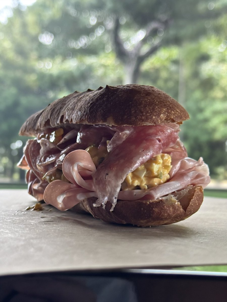 grande_bambu's tweet photo. たまごサラダパニーノ
Panino con insalata di uovo
(天使のチャバッタ モルタデッラ たまごサラダ ソプレッサータ オレンジピール)
#氷見パニノテカ https://t.co/ecDZZrVomb