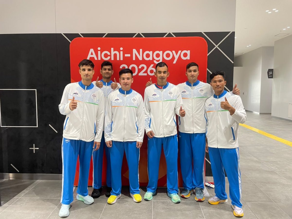 KirenRijiju's tweet photo. HISTORY MADE IN SEPAKTAKRAW! 

Congratulations to the Indian Men’s Quadrant Team on securing the Bronze Medal at the #AsianGames2026.

India’s first-ever Asian Games medal in the Men’s Quadrant event, a landmark moment for Indian Sepaktakraw!

#Cheer4Bharat https://t.co/38CMb2G5zh