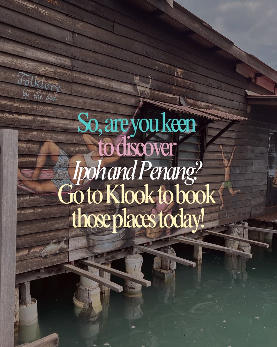 gayatravel's tweet photo. #GayaTravel #KlookDulu #KlookMalaysia #Ipoh #Penang https://t.co/9RaARL4P9t