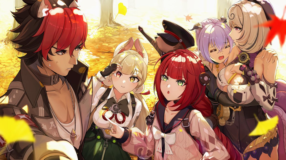 310setsu's tweet photo. 怪啖屋の紅葉散歩。
#zzzeroㅤ #ゼンゼロ https://t.co/FGmDz03Laj