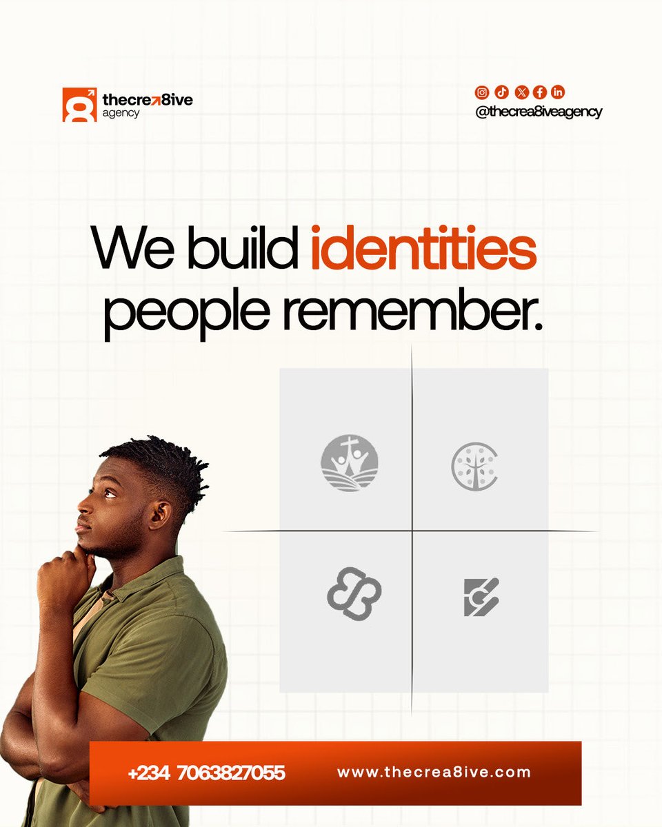 Thecrea8ive's tweet photo. We aren't just here to make things look good. We are here to make ideas communicate, connect and create impact.

This is TheCrea8ive Agency.

#TheCrea8iveAgency
#WhoWeAre
#Crea8iveAgency
#BrandIdentity
#DigitalCreatives https://t.co/6H89or5n5l