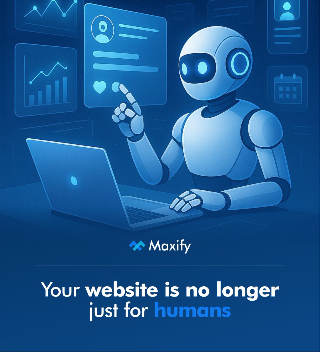 maxifyglobal's tweet photo. When a customer asks AI for a business like yours, will yours come up?

Your website needs clear, accurate information that AI can understand.

Read more: https://t.co/JuxFEZsrJK

#MaxifyGlobal #AISearch #WebsiteVisibility #DigitalMarketing https://t.co/UEk5igSDIc