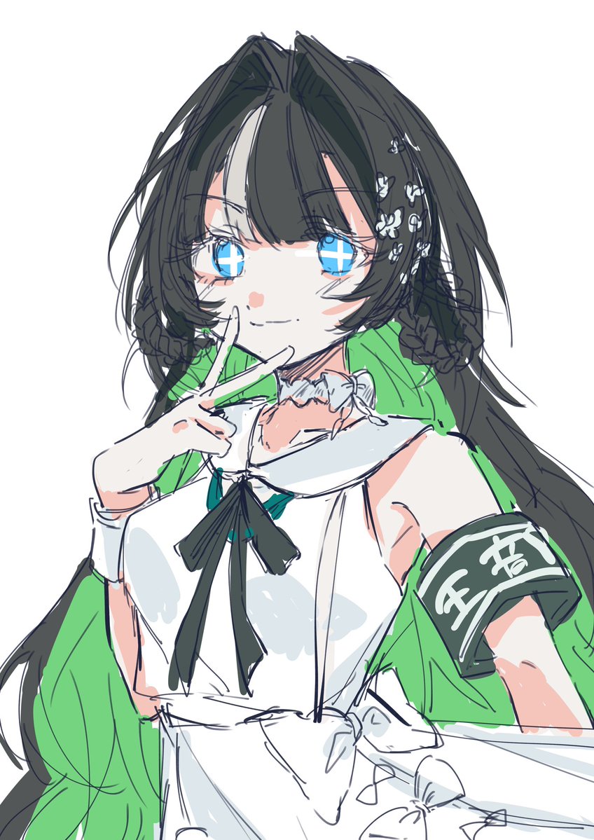 Oz_yrn's tweet photo. ネタバレ解禁！まにあわなかったので没ラフを供養きらきらヒロイン★ https://t.co/nCsO6rWFte