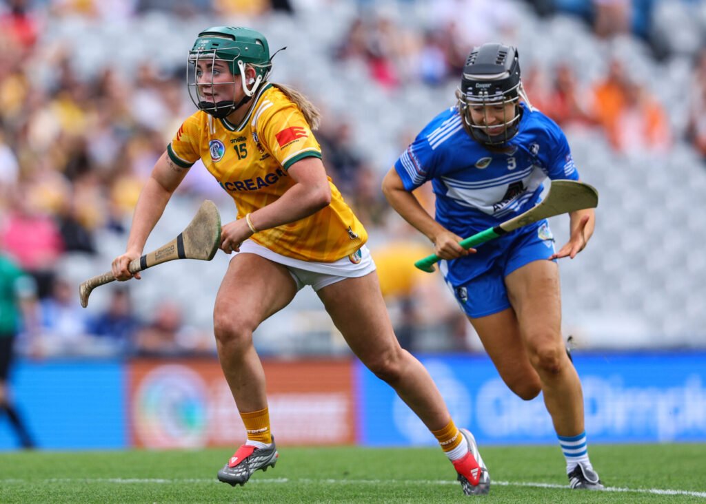 OfficialCamogie's tweet photo. It has been some time since any Ulster player has had such an immediate impact on the inter-county camogie scene as Éobha McAllister...

https://t.co/YA7lDTLtuX https://t.co/huVvJZAWaN