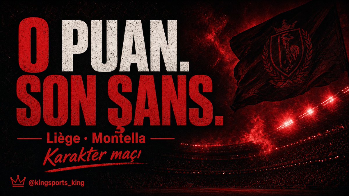 kingsports_king's tweet photo. Montella’nın sırtında 0 puanlık yük.
Liège’de bahane yok. Karakter maçı bu.
Uğurcan döndü — sahada konuşun.
Senin beklentin ne: puan mı, felaket mi?
#MilliTakım #Montella #Belçika #UluslarLigi https://t.co/g3f5JLIWH3