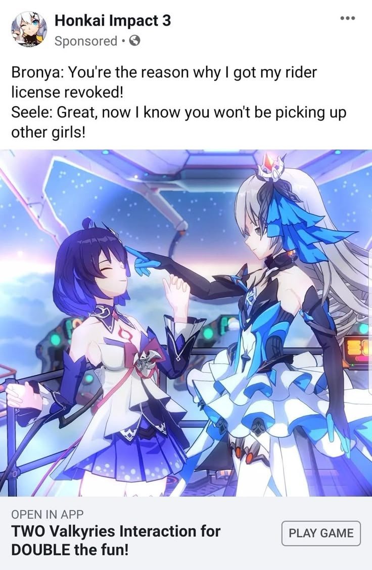 Kalito_0's tweet photo. Seele the jealous type confirmed by official ads lol https://t.co/NVH7SiJ4fE