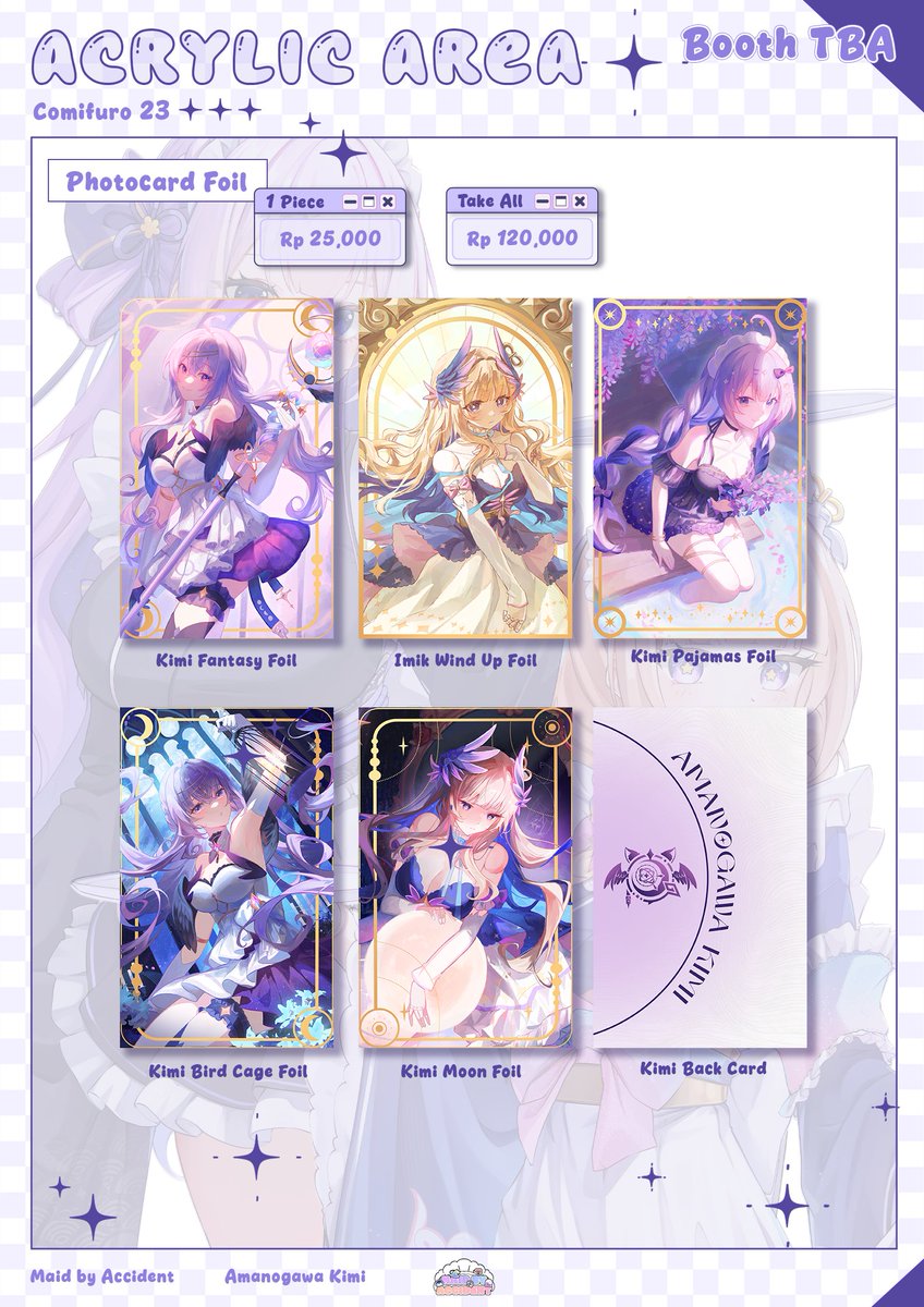 AmanogawaKimi's tweet photo. [ 2/4 ]
#comifuro23 #comifuro #cf23catalogue #MaidbyAccident #CF23 https://t.co/1BPv97wTSf