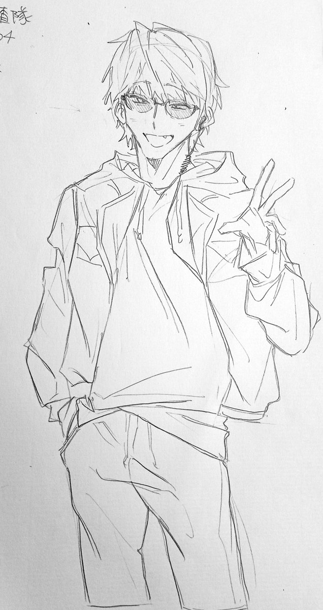 _rice__55's tweet photo. 久しぶりに描いた！！また見直そうかな https://t.co/wGshYzU8BA