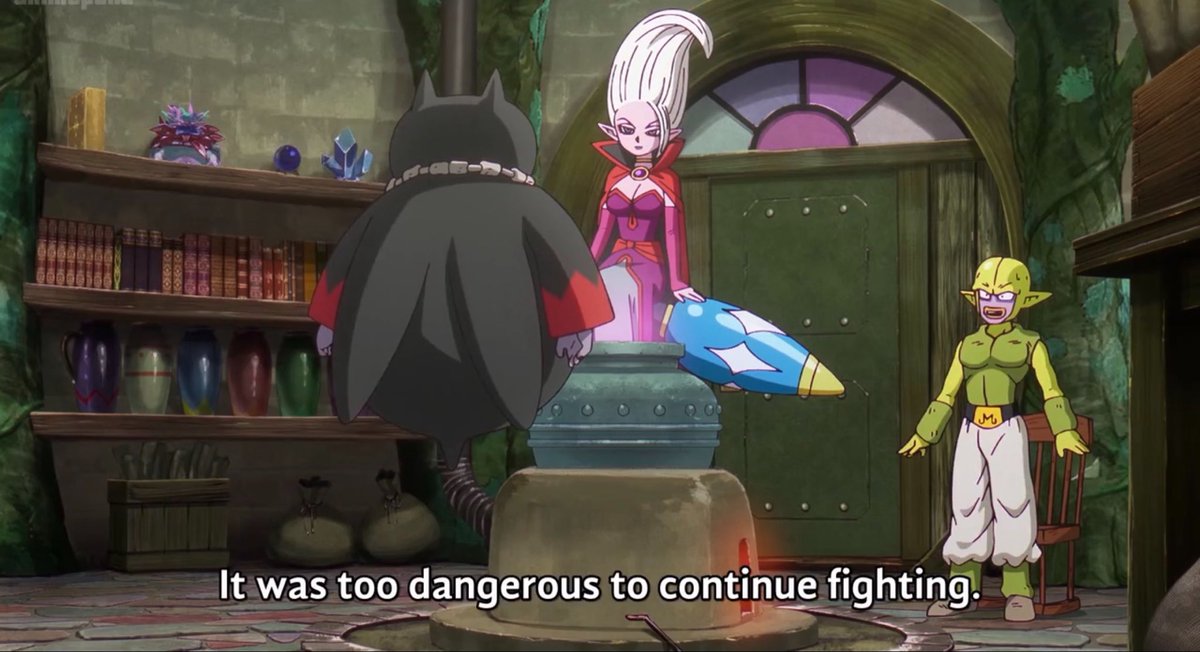 ItsDragonBallT1's tweet photo. #DragonBallDAIMA Episode 11: Legend #Arinsu #Marba #MajinKuu https://t.co/8ri2myOyeP