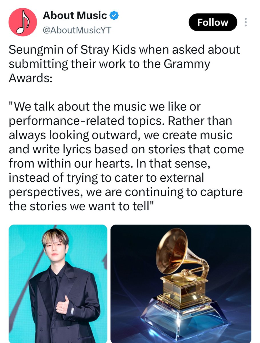 pixelminnie2212's tweet photo. The way Hyunjin and Seungmin already said that they want everyone to enjoy their music and never they needed that western validation how other kpop group fans claim Skz ever since that category made https://t.co/Cm6cWfEhsK