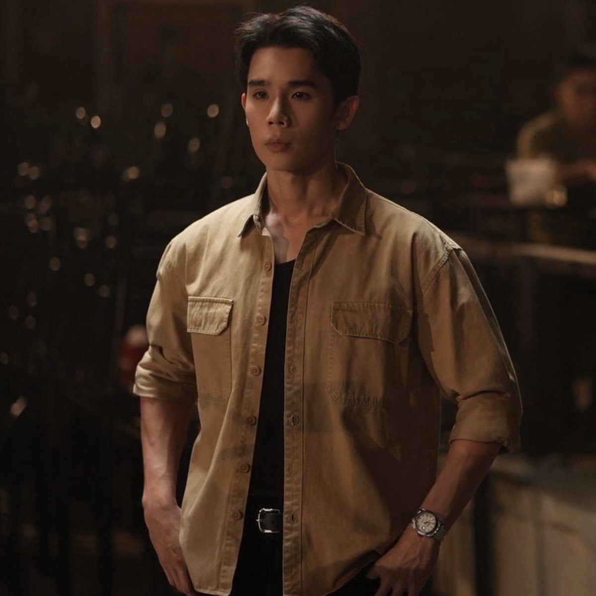 tawinstars's tweet photo. why is khun police already giving those yearning eyes https://t.co/AjeVXFaHK1