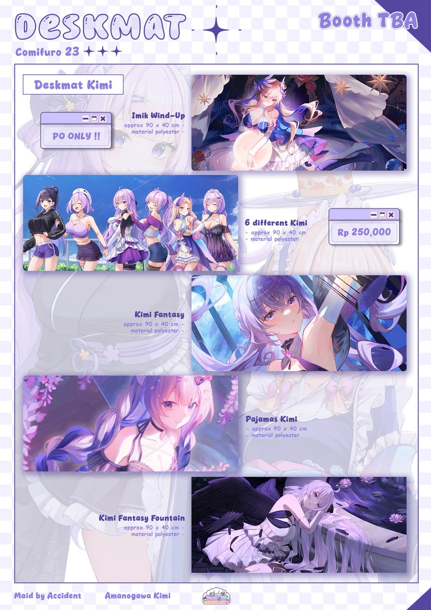 AmanogawaKimi's tweet photo. [ 4/4 ]
#comifuro23 #comifuro #cf23catalogue #MaidbyAccident #CF23 https://t.co/aXsEF948EB