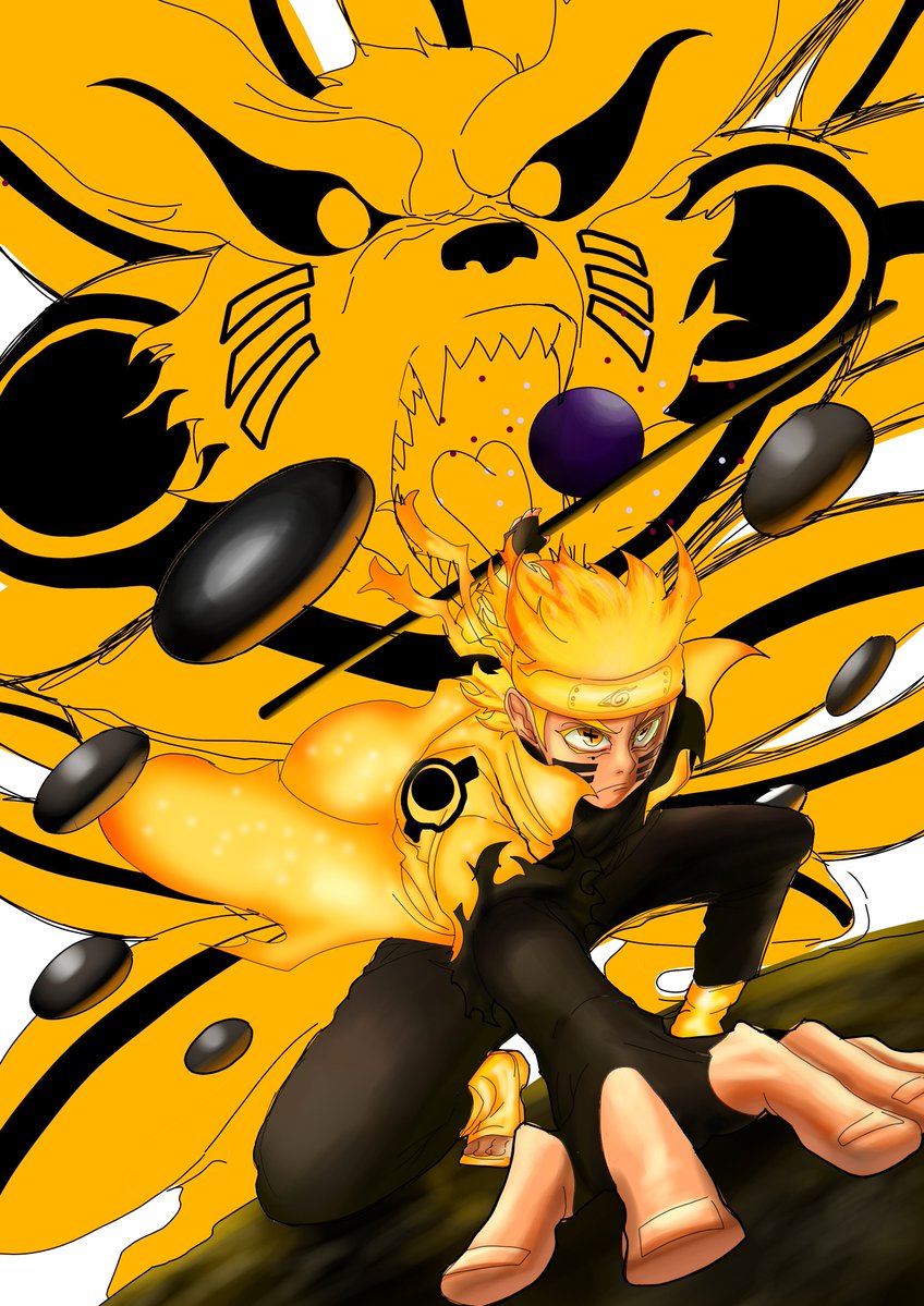 AnraBobby95141's tweet photo. Naruto Uzumaki  rikudo Mode 🔥🦊

One of Naruto's most powerful and iconic forms.

I had to draw this moment with Kurama. ⚡

What do you think? 👀

#Naruto #NarutoUzumaki #rikudoMode #Kurama #Boruto #NarutoFanart #AnimeArt https://t.co/gDOcXhG63t
