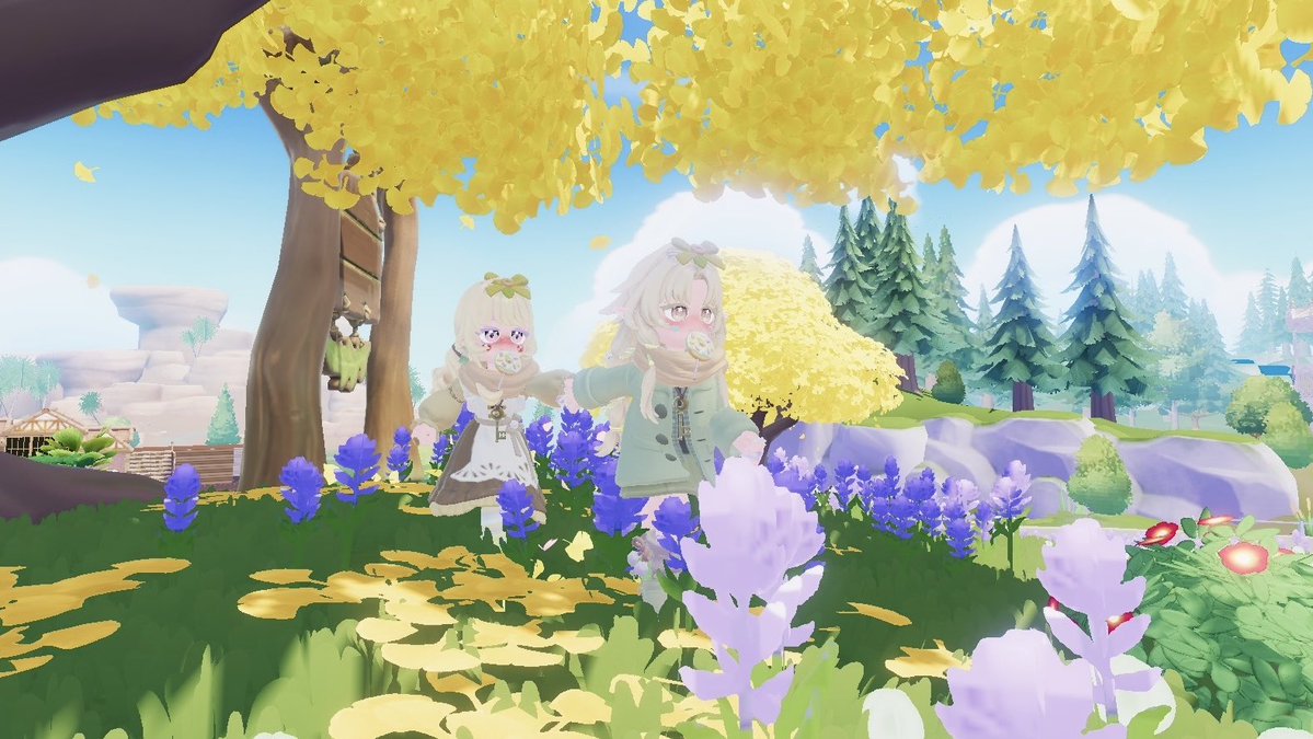 sushicollects's tweet photo. Just us being cute under the ginkgo tree! 💛
Thank you cutieeees! I had fun earlier! Let’s make more memories together! 🥰🥰

@hana_bloomy_ 
Cherry-chan! 💖 https://t.co/xKDXuPlvDx