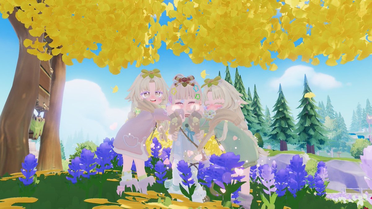 sushicollects's tweet photo. Just us being cute under the ginkgo tree! 💛
Thank you cutieeees! I had fun earlier! Let’s make more memories together! 🥰🥰

@hana_bloomy_ 
Cherry-chan! 💖 https://t.co/xKDXuPlvDx