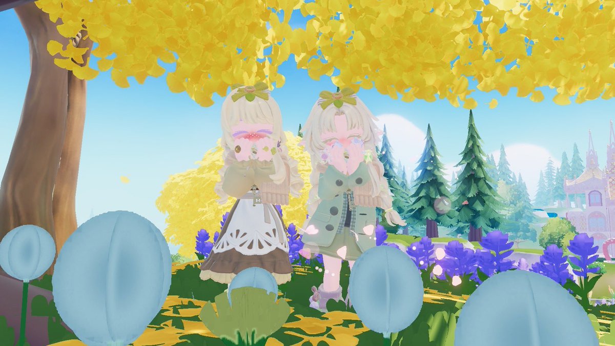 sushicollects's tweet photo. Just us being cute under the ginkgo tree! 💛
Thank you cutieeees! I had fun earlier! Let’s make more memories together! 🥰🥰

@hana_bloomy_ 
Cherry-chan! 💖 https://t.co/xKDXuPlvDx