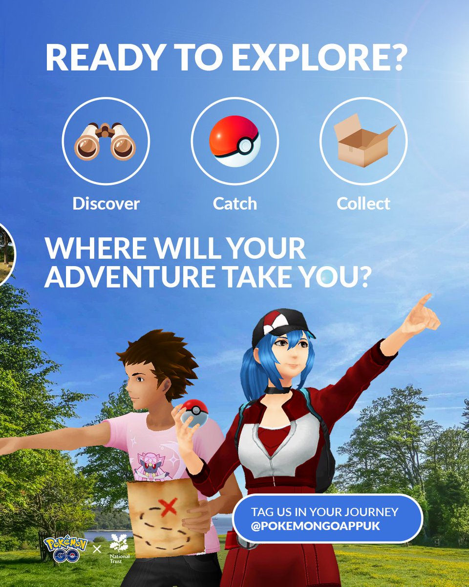 pokemongoappuk's tweet photo. The leaves are turning brown ๐ and it's time to get your boots on and head out to your local National Trust site as the adventure continues!
#PokemonGO #PokemonGOCommunity #PokemonGOUK https://t.co/hHJuv7KHqE