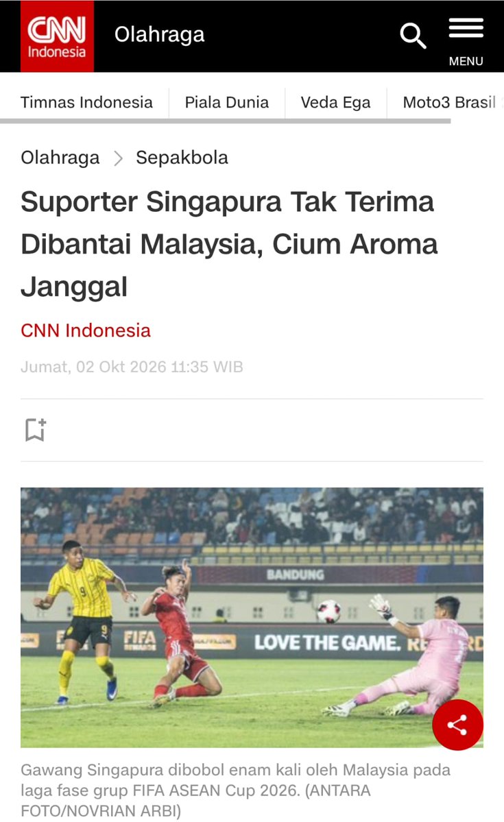 aqilaliasari's tweet photo. keganjilan skor pertandingan memicu sorotan tajam publik sepak bola #DirtySingapore dengan ucapan Shame On You yang terus menggema di linimasa https://t.co/thau8uAFOa