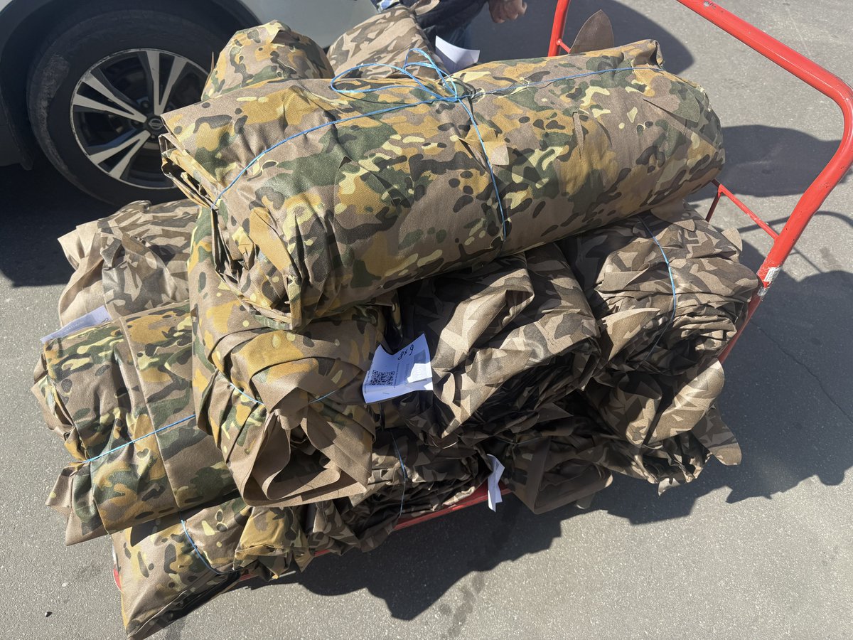 FayneZP's tweet photo. Для військових з ППО поїхало ✅
8х6 - 10 шт 💪

Підтримати збір на закупівлю тканини можна донатом на постійну банку:
🫙 https://t.co/rEFYO7fbrp https://t.co/roPghDDWPl