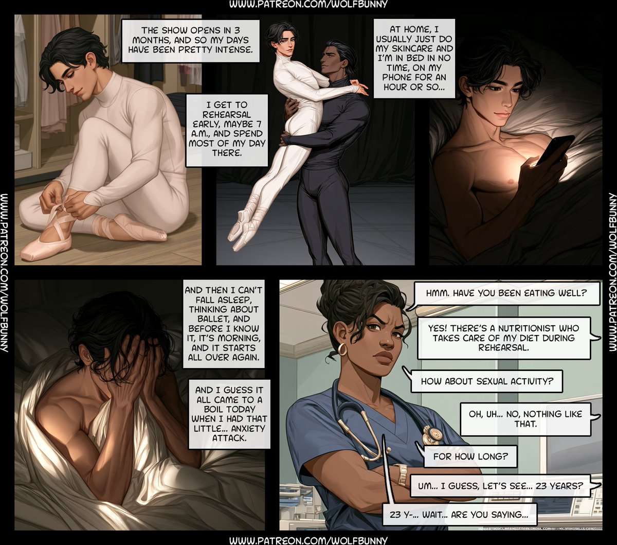 wolfbunnycomics's tweet photo. Jack &amp; Ren | 01 | The Virgin
#BL #gay #gaycomic #domsub https://t.co/B3GnCJfwUJ