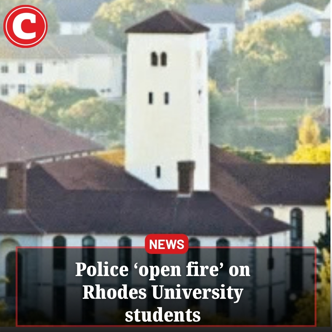 TheCitizen_News's tweet photo. Police allegedly opened fire on protesters at the Rhodes University campus in Grahamstown, Eastern Cape, on Friday. #TheCitizenNews.
Read moreβ¬οΈ
https://t.co/lWf4PonRdC https://t.co/QmF2pXzkCx