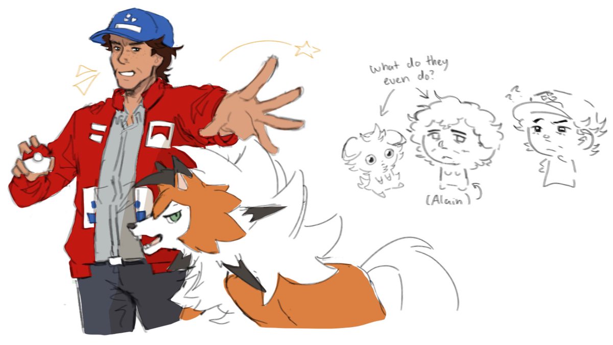 voeux57937's tweet photo. Little doodle of Senna as a Pokémon trainer + mini Prost #ayrtonsenna #f1art #formulaone #pokemon https://t.co/UCaQyadqbB