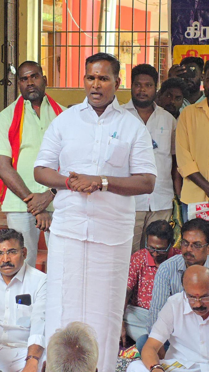 AKSaiJSaravanan's tweet photo. வாழ்க தமிழ்! வளர்க திருபுவனை!

இன்று (02.10.2026), காந்தி ஜெயந்தியை முன்னிட்டு, மண்ணாடிப்பட்டு கொம்யூன் பஞ்சாயத்து அலுவலகத்தில் திருபுவனை கிராமப் பஞ்சாயத்து சார்பில் நடைபெற்ற கிராம சபைக் கூட்டத்தில் கலந்து கொண்டேன். https://t.co/7bkJoVxdT8