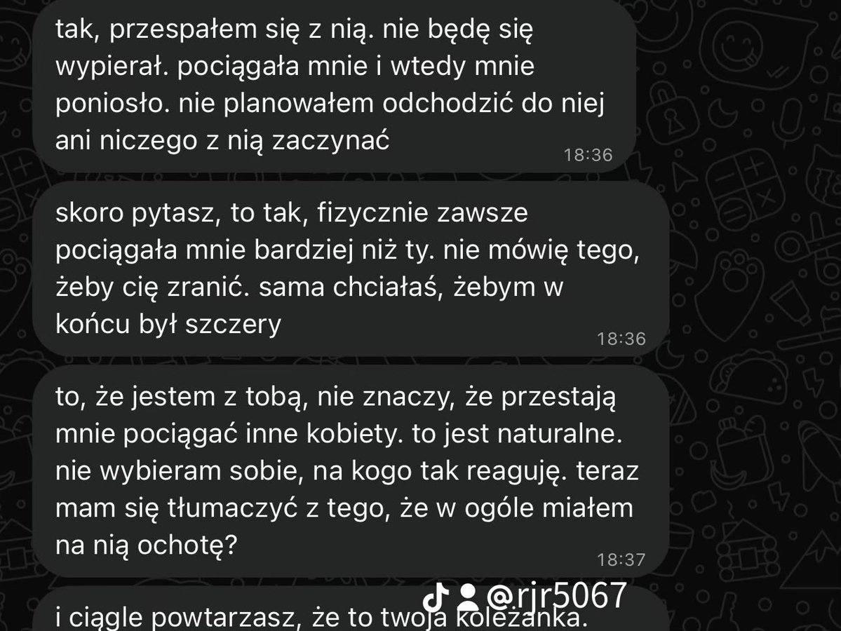 JRJ_95TT's tweet photo. Przespał się z jej koleżanką. Przyznał, że zawsze bardziej go pociągała, ale uważa, że chce naprawić związek, bo nie odszedł. A kiedy ona postanowiła odejść, stwierdził, że to ona go przekreśliła. Jak wy to oceniacie? #zwiazki https://t.co/dJfteXJjn4