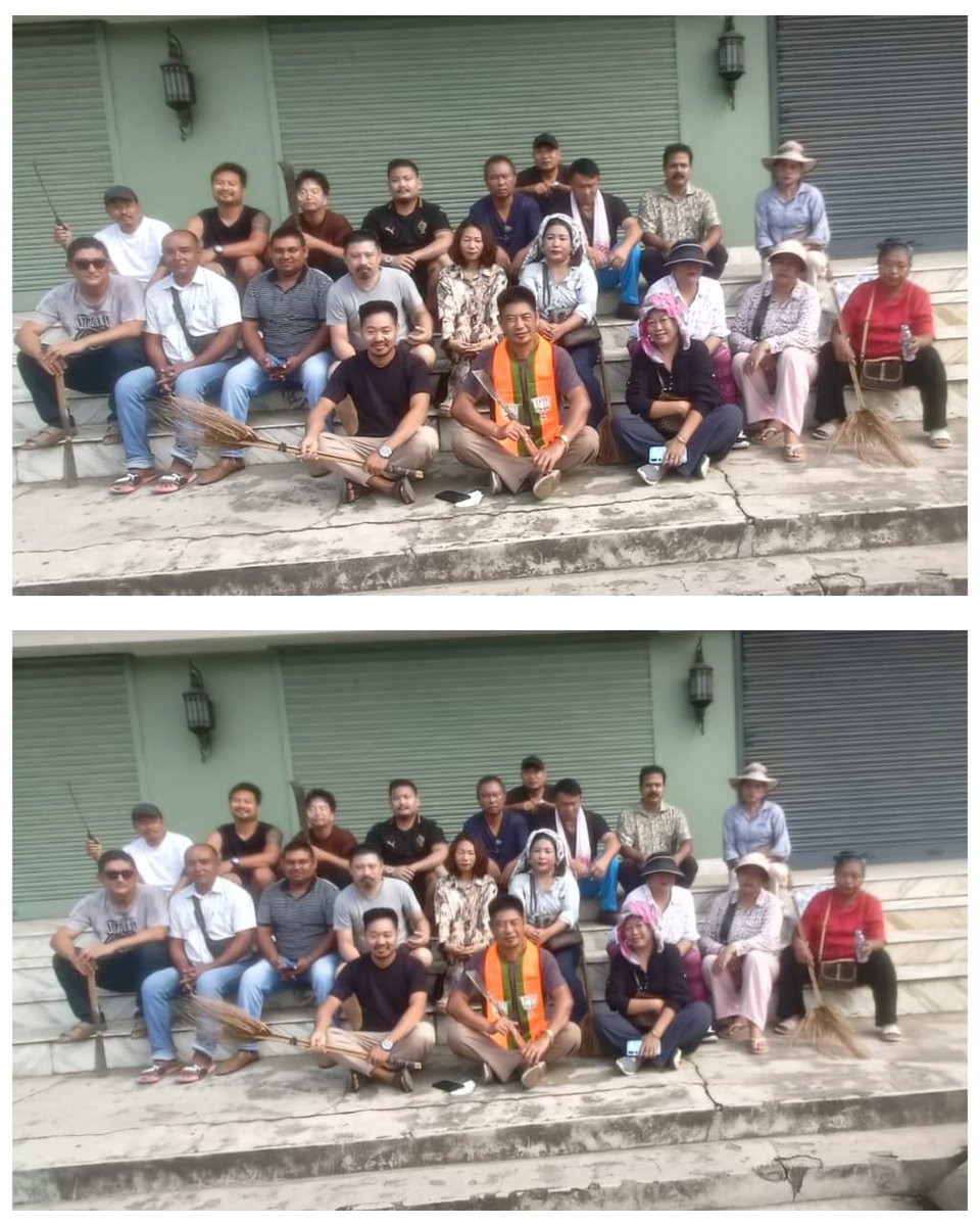 VitohoY88747's tweet photo. 4 Ghaspani-1 mandal karyakrata's participated in cleanliness drive in and around super market with Bjp Dimapur District today on the occasion of Gandhi jayanti  under the aegies of seva Sankalp Abhiyan.
@narendramodi 
@AmitShah 
@jacob_zhimomi @DimapurBJP @4Ghaspani-I https://t.co/qPPg82tJN1