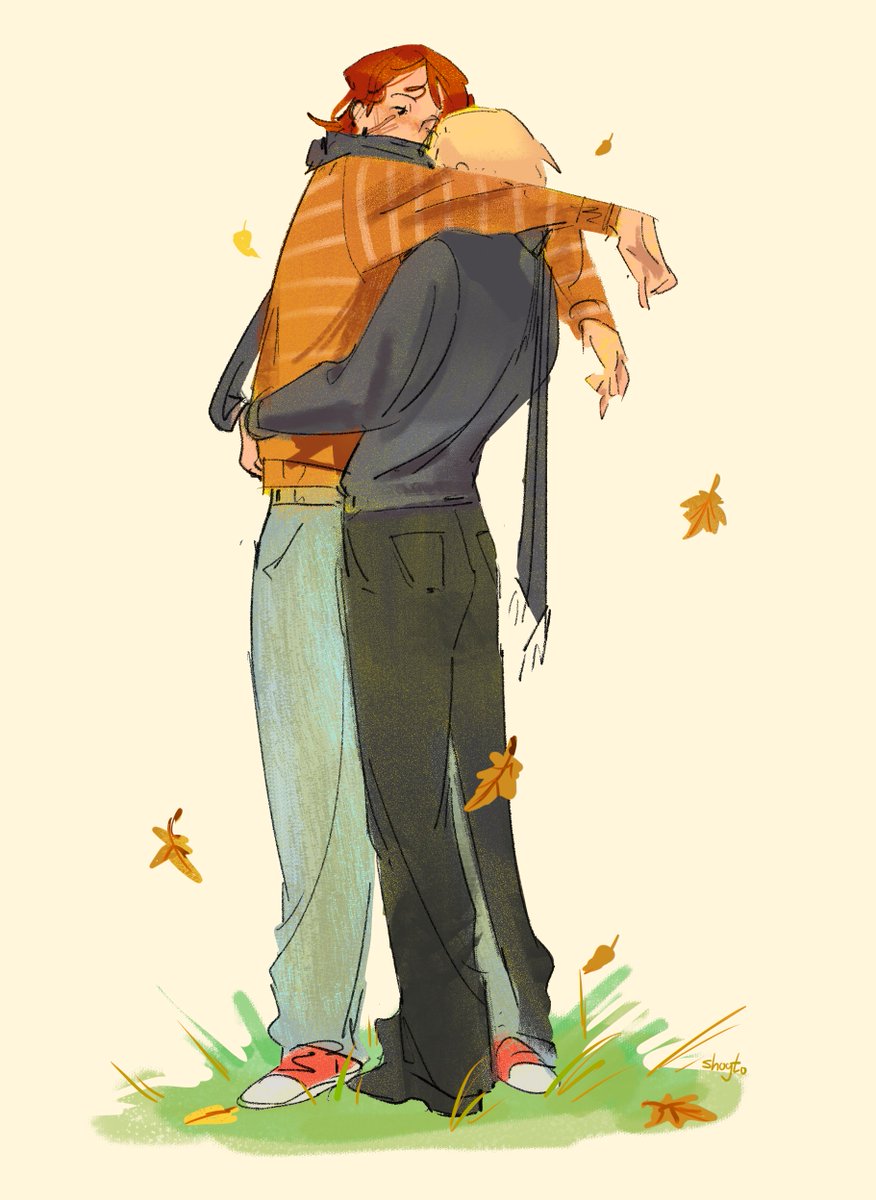 Sh0yto's tweet photo. Autumn sillys 
#aftgart #andreil #art https://t.co/NxkvQvLXPw