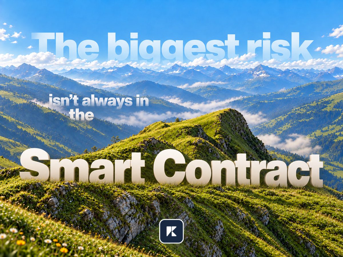 KurtosisLabs's tweet photo. The biggest risk isn’t always in the smart contract.

A protocol can be audited, the code can look sound, and there can still be important risks sitting elsewhere in the position.

For example:
> Who has admin permissions, and what can they change?
> What happens to liquidity when you actually need to exit?
> Does redemption depend on an issuer, custodian or other counterparty?

--------------------------------------------

These questions matter, because the outcome of an investment depends on more than whether the contract behaves as intended.

A risk assessment has to look at the full path your capital relies on.

That includes governance, liquidity, redemption, counterparties, and any other systems that can affect whether capital can be recovered as expected.

Hence, an audit gives us valuable evidence, but shouldn’t be the end of the diligence process.

So before you allocate capital, remember to ask:
What else does this position depend on?