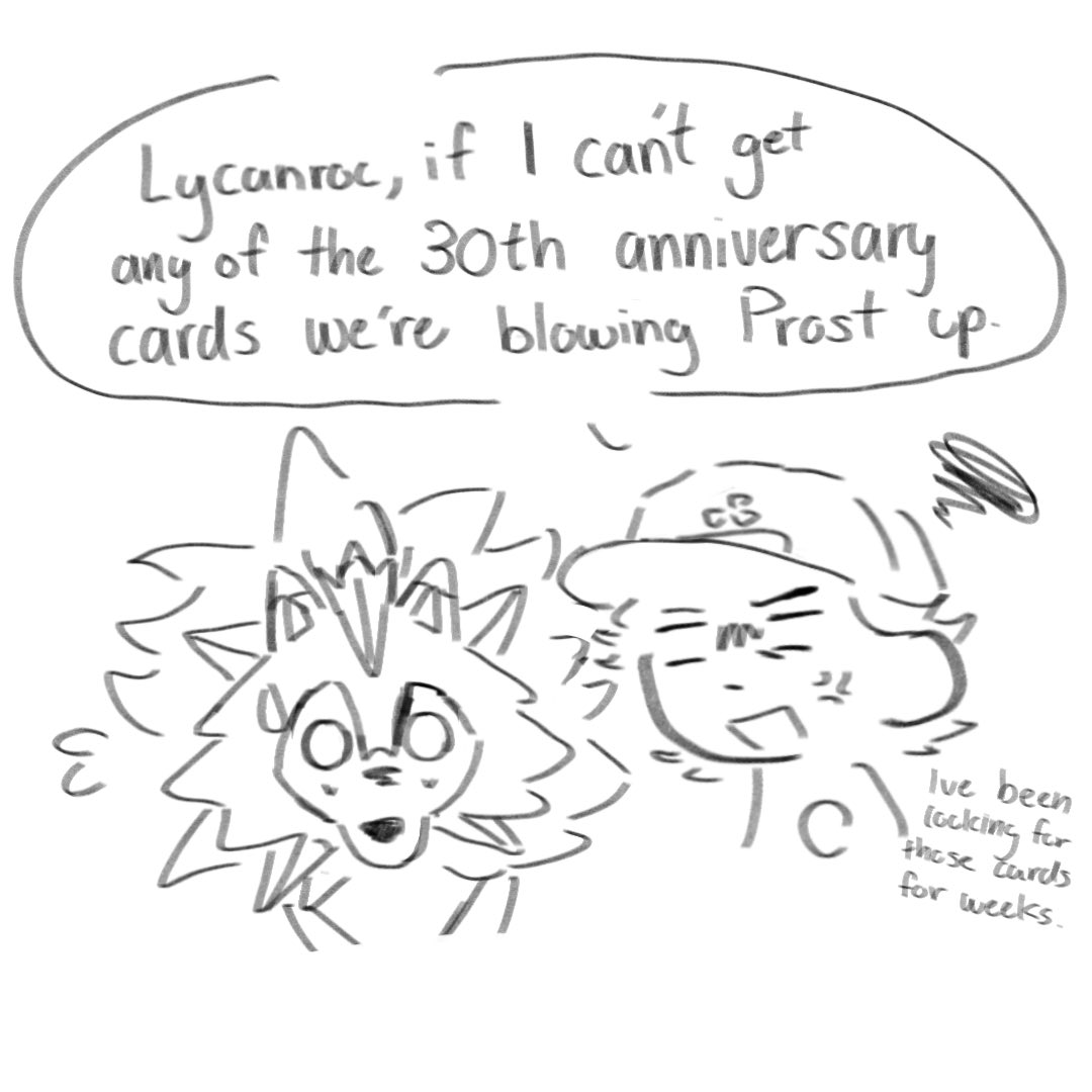 voeux57937's tweet photo. This is how I cope not being able to get any Pokémon cards anywhere without paying a million dollars for one pack esp 30th anniversary it’s been weeks PLEASE https://t.co/VLdKTpRqmu