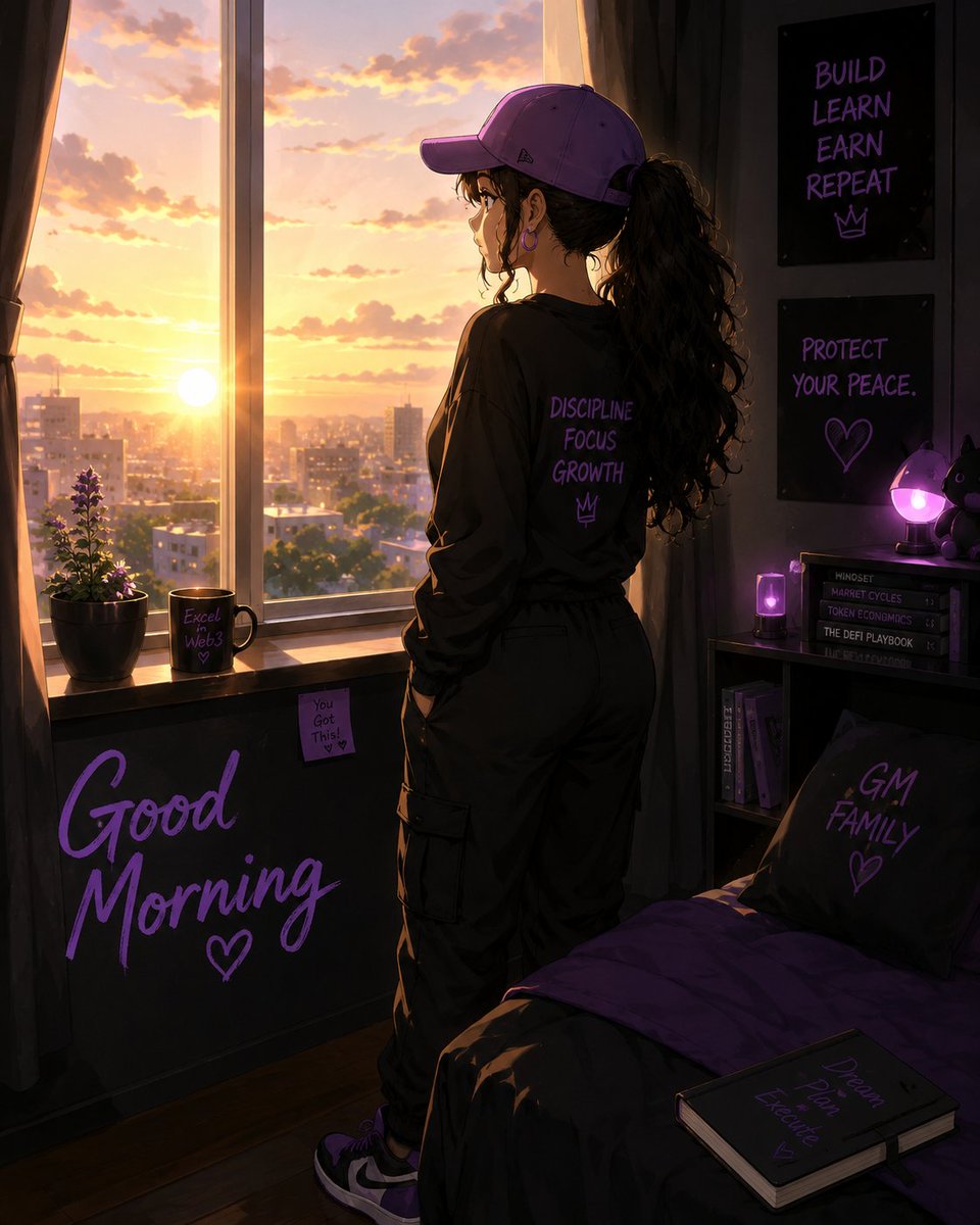 Excelinweb3's tweet photo. Good morning fam 💜
Been a little while, but it feels really good to be back here again.
New day, fresh energy, fresh connections.
Slowly getting back into the space and ready to learn, build and grow again. 
Happy new month y'all 🤗 
I Hope everyone has a beautiful day. 🫶🏿 https://t.co/yznFx2Otyj