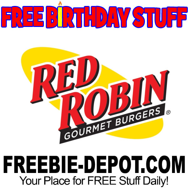 FreebieDepot's tweet photo. FREE BIRTHDAY STUFF – Red Robin https://t.co/wUtEa6QKFi #FreeBirthdayStuff #RedRobin #RedRobinBirthday #BirthdayFreebies #BirthdayDeals #FreeBirthdayFood #BirthdayRewards #FreeFood #RestaurantDeals #FreebieDepot https://t.co/weTsh7JuTA