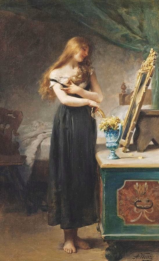 Cassini_jon's tweet photo. Adolphe Weisz  (1838 - 1916)

Reflections https://t.co/2PGAj73UuR