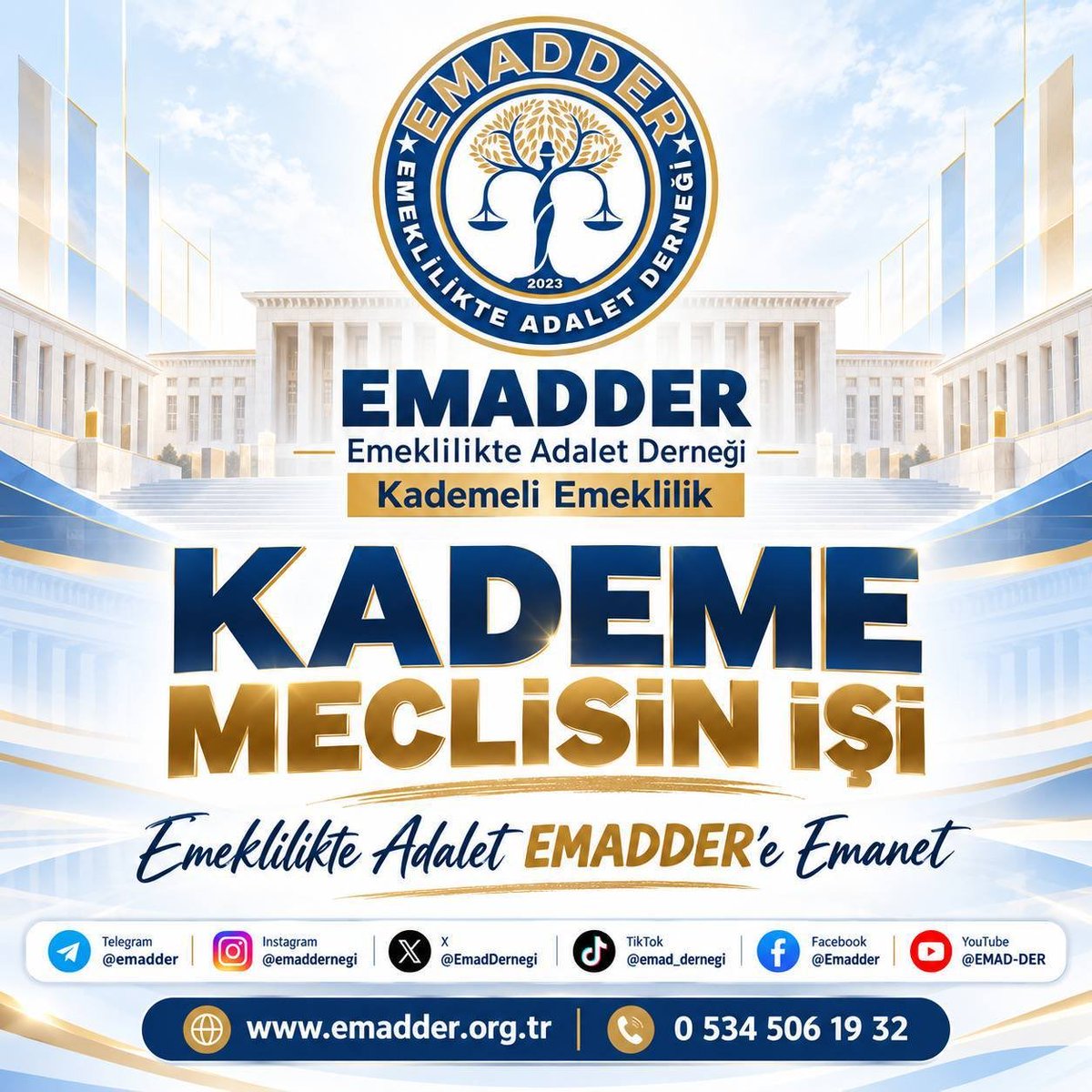AliKARAOBA's tweet photo. Meclis'te defalarca dile getirdik, yeni dönemde de mücadelemiz devam edecek!

1999–2008 arasında işe girenler yıllarca fazla prim ödedi, çalıştı, bekledi, emek harcadı.

Eksik çıkan EYT ile denge bozuldu, 1 güne 1 aya 1 yıla 17–20 yıl yüklendi.

Emeklilikte makul bir geçiş lütuf değil haktır!

#KademeMeclisinişi
#KademeVaktiGeldi
#KademeliEmeklilik
@EmadDernegi