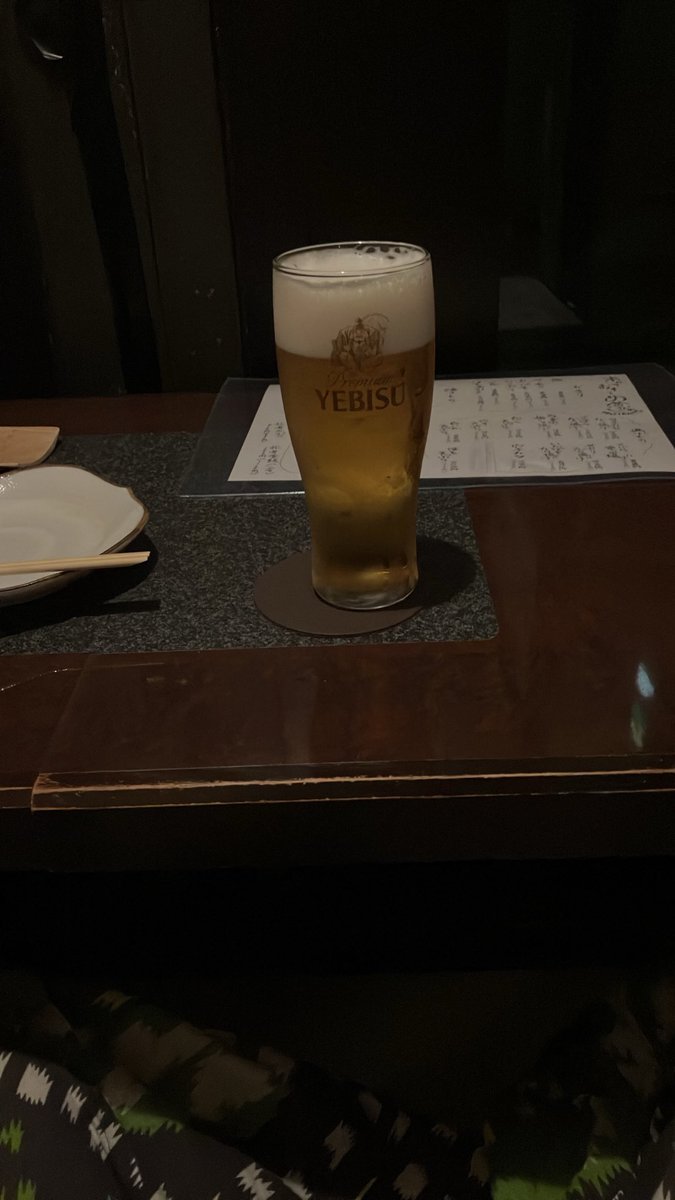 hideto_hyogo's tweet photo. ホテルの地下に居酒屋あった👍
食って早めに寝る！！
#FDJ2 https://t.co/dOUXkHoesg