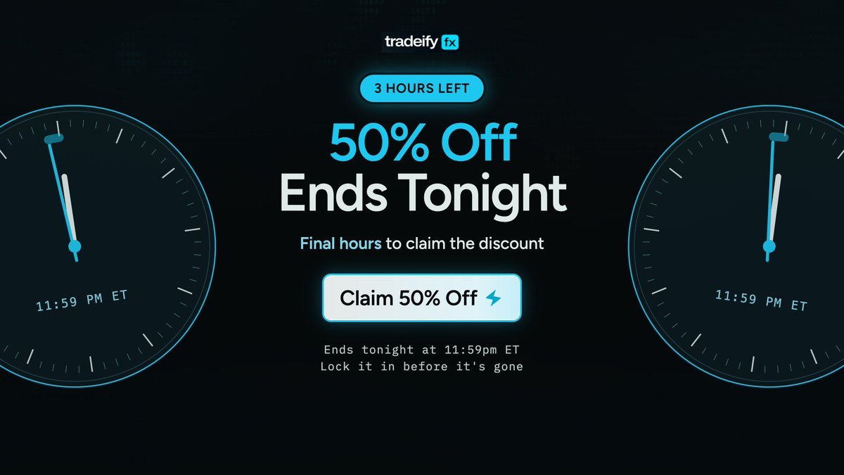 NAJIBABDUL02's tweet photo. Tick Tock traders ⏰ 

Lock in the launch offer before it's gone.

https://t.co/AJRMjPFtrN https://t.co/k66rWEfQAF
