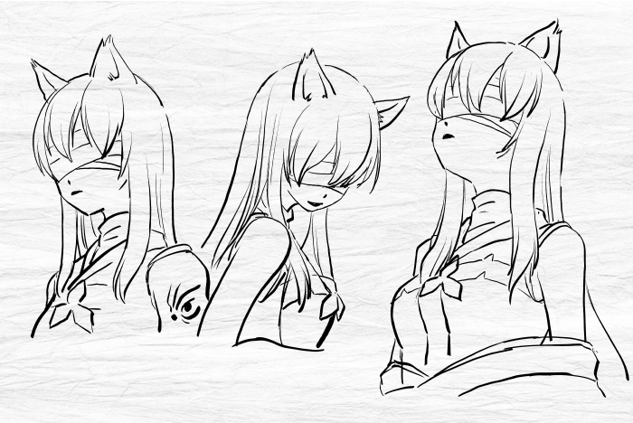 OperationOni's tweet photo. スタジオ鬼のオリジナルIP「Operation ONI」
妖狐・咲秋のデッサン by 楽賀きのすけ https://t.co/wSOAiCULkb