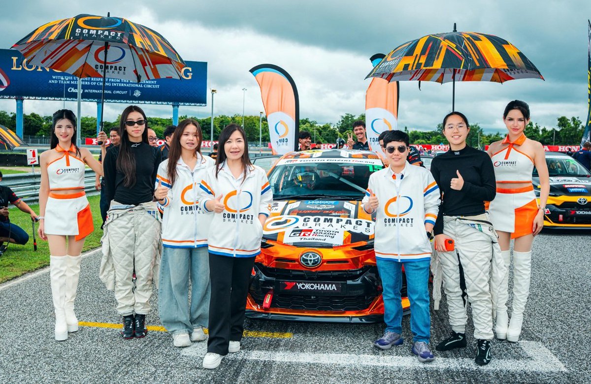 _Drivingplace's tweet photo. คอมแพ็ค เบรก หนุน Compact Family Club ลุยบุรีรัมย์ “ฟิน-สิตานัน” คว้าโพเดียมอีกครั้งใน Toyota Gazoo Racing Thailand 2026
#AutoNews #ข่าวรถ #CompactBrakes #คอมแพ็คเบรก #CompactFamilyClub #ToyotaGazooRacingThailand2026
#Drivingplace #Media #Autoplace
<<
https://t.co/0iJMrEFhUJ https://t.co/nopRQ8XFR7