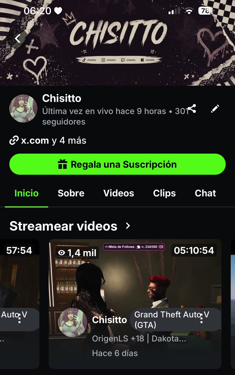 CHISIITTO's tweet photo. Gracias por los 300 seguidores en KICK!! 🐢

Los adoro, la estoy pasando super super bien, me devolvieron totalmente las ganas de stremear https://t.co/jWaF0A4eK4