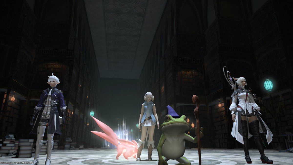 TaremimiU's tweet photo. ああ　そうだったな　君がタンクだったな・・・・　#FF14 https://t.co/WWCUnvca9I