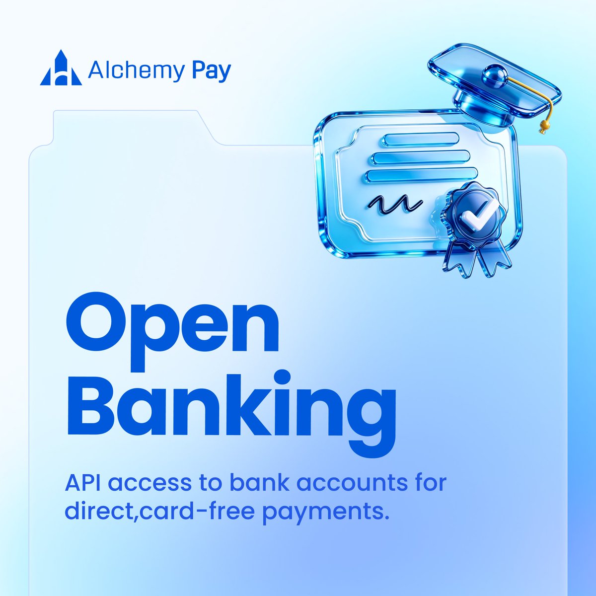 AlchemyPay's tweet photo. 🏦 Open Banking: a framework letting third parties initiate payments or read account data directly from a bank via API, with consent — no card needed.

#AlchemyPay can route through open banking as a lower-fee, direct bank-transfer option alongside cards.

$ACH https://t.co/XqJC2cDCmV