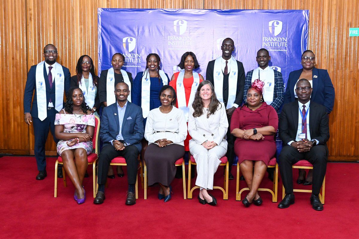 FranklynInst's tweet photo. Leadership becomes lighter, stronger, &amp; more purposeful when it is shaped by continuous learning, strong values, &amp;  practical leadership development.

Still reflecting on the recent #PML2026Graduation at Parliament of Uganda. 🇺🇬 

Congratulations once again to all the graduands. https://t.co/kK06huqtMl
