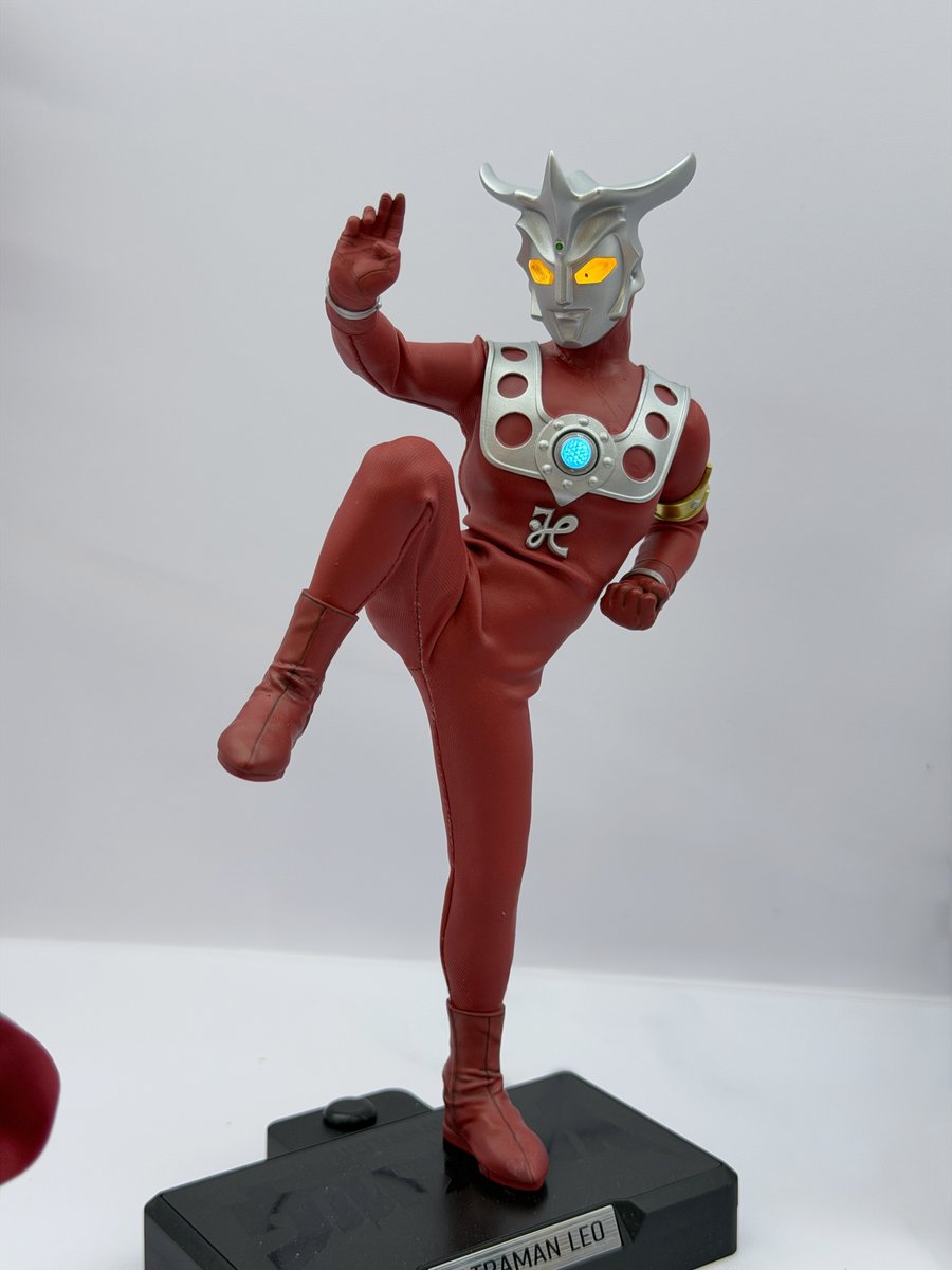 alphamax_figure's tweet photo. #WF上海「ウルトラマンレオ」彩色試作を展示！
劇中でも印象的なレオキックのポージングを再現。ぜひ会場で迫力の実物をご覧ください！
ブース番号：W5-A28

※Overseas Limited Only
※当商品は海外販売のみとなります

#ウルトラマン #ウルトラマンレオ #Alphamax #可動フィギュア https://t.co/LJVC121MUU