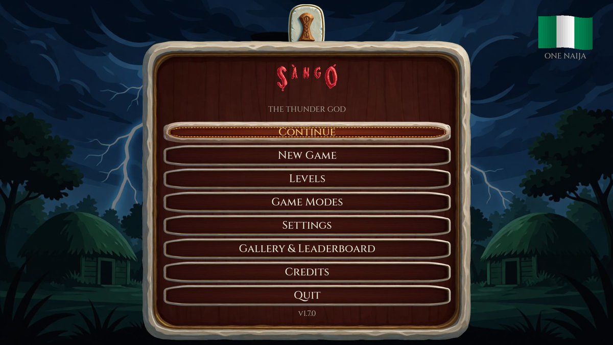 xidengames's tweet photo. Six hidden rooms. Six charms. One flag. 🇳🇬

Find every hollow in Sango and the Wise One hands you ONE NAIJA: it flies on your title screen and beside your name on the board. Who finds it first?

Update 1.7, free on Google Play: https://t.co/yYOOsUVD4t https://t.co/GzFQAavgij
